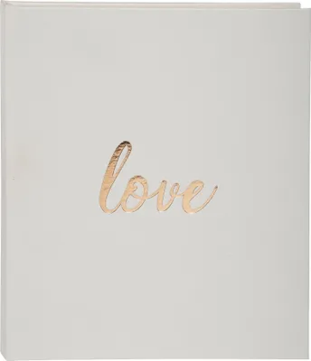 Produktbild von Exacompta Gästebuch „Love“, weiß, 21 x 19 cm, 140 Seiten