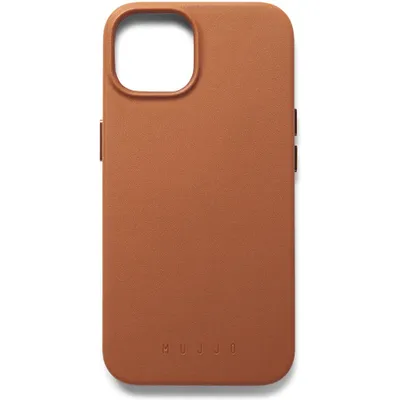 Obrázok produktu pre Mujjo Eco Leather Case, Ochranný obal, Apple, iPhone 14/15 Plus, 17 cm (6.7"), Opálenie