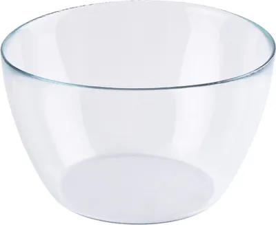 Produktbild von Transparente Salatschüssel aus Glas 20 cm runde Salatschüssel 2.5l