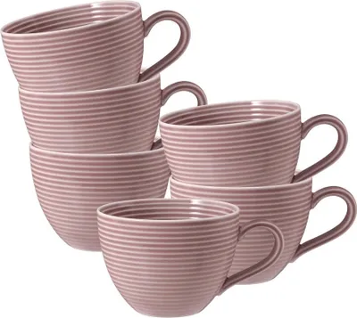 Produktbild von Seltmann Weiden Beat Altrosa Kaffeeobertasse 0,26 l 6er Set