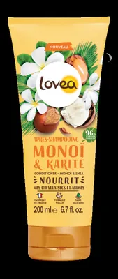 Obrázok produktu pre Lovea Kondicionér pre suché a poškozoné vlasy - Monoi, 200ml