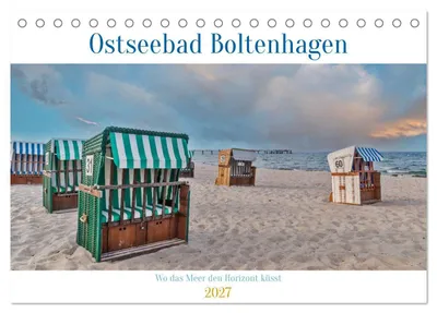 Produktbild von Ostseebad Boltenhagen (Tischkalender 2027 DIN A5 quer), CALVENDO Monatskalender