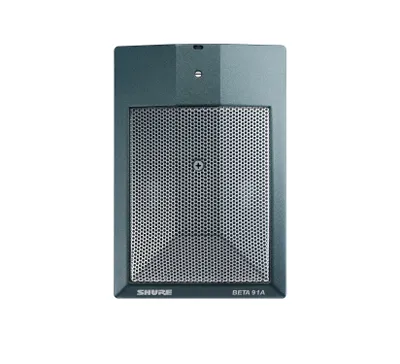 Produktbild von Shure Beta 91A, Bühnen-/Auftrittsmikrofon, -48,5 dB, 20 - 20000 Hz, Kardioide, 3,8 mW, Kabelgebunden