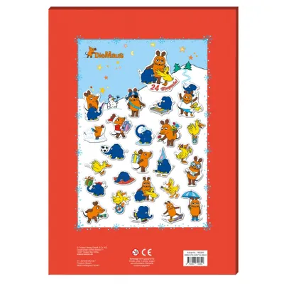 Produktbild von Magnet-Adventskalender "Die Maus"