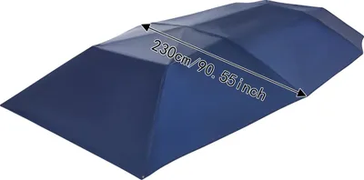 Produktbild von Autoüberdachung, UV-Schutz, einfache Installation, Blau