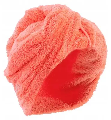 Produktbild von Schnelltrocknender Mikrofaser-Haarturban Orange