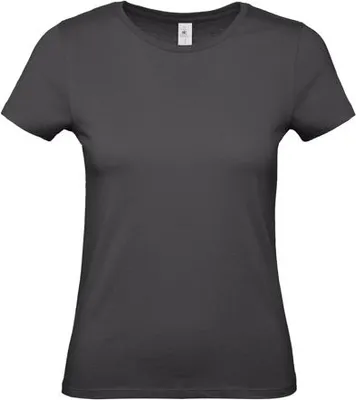 Produktbild von Damen-T-Shirt, Kurzarm - B&C #E150/W - used black - Größe M