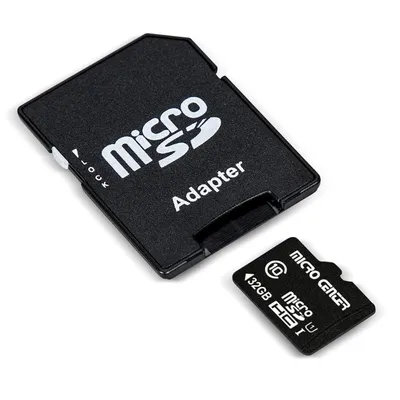 Obrázek produktu pro paměťová karta Micro SD 32 GB, karta Micro SD s adaptérem - DIGICAM