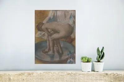 Produktbild von MuchoWow® Poster Die Tobbe - Gemälde von Edgar Degas 30x40 cm - Wandplakat - Poster Kinderzimmer