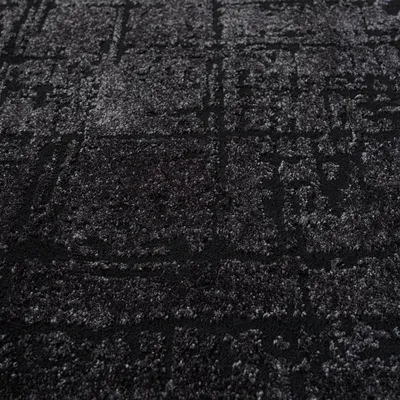 Produktbild von Teppich Modern Super Weiche, 3D Effekt, Hohen Tiefen Effekt Luxury Robust, Farbe:Anthrazit, Maße:80x150 cm