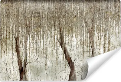 Produktbild von Muralo Vlies Fototapete Für Esszimmer BÄUME Blätter Beton Abstraktion Br. 368cm x Hö. 254cm