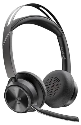 Produktbild von HP Poly Voyager Focus 2 On-Ear Headset Stereo kabellos Bluetooth Ladestation