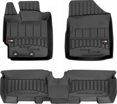 Produktbild von Gummimatten und Fußmatten Toyota Yaris 2 2005-2011 3D Mulde