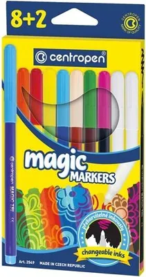 Obrázok produktu pre Fixy Centropen MAGIC 2549, sada 8 farieb