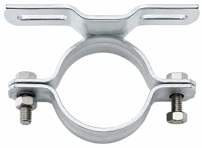 Produktbild von Rohrschelle Ø 60 mm feuerverzinkt für Verkehrszeichen Schilderhalter Rundrohrpfosten aus Stahl