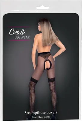 Produktbild von Cottelli LEGWEAR Strumpfhose-25303251641 Strumpfhose Schwarz 5