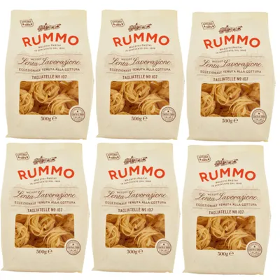 Produktbild von Nudeln Tagliatelle Semola n. 107 500g - Rummo-6x