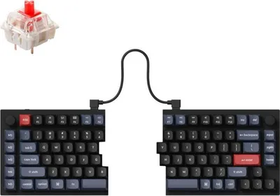Produktbild von Keychron Q11 QMK Mechanische Split-Tastatur QWERTY US, Gateron G Pro Red