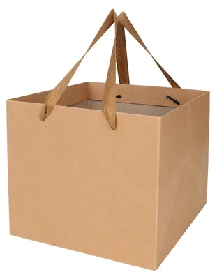 Productafbeelding van Kraftpapier cadeautasjes - 10 stuks, geschikt voor verjaardagen en andere gelegenheden