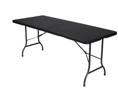 Produktbild von KLAPPTISCH - IN RATTAN-OPTIK - 180 x 75 x 74 cm