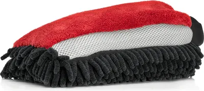 Produktbild von Nuke Guys - 3 Way Wonder - Mikrofaser Waschandschuh rot