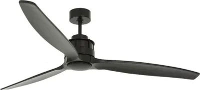 Zdjęcie produktu dla Energooszczędny wentylator sufitowy z pilotem Airfusion Akmani Black 152 cm