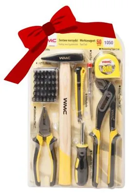 Obrázek produktu pro WMC Tools Sada nářadí 50dílná brašna na nářadí Sada nářadí pro kutily Sada nářadí