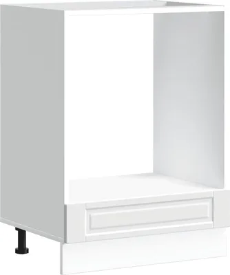 Image de vidaXL Armoire pour cuisinière Porto Blanc Matériau dérivé du bois