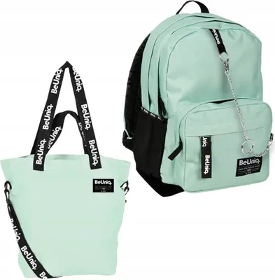 Produktbild von RUCKSACK + SHOPPER SET PASO BEUNIQ Set für Mädchen MINT