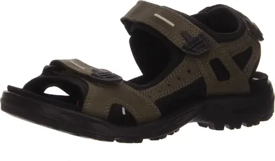 Produktbild von Ecco Tieffußbett Sandaletten in grün, Gr. 47