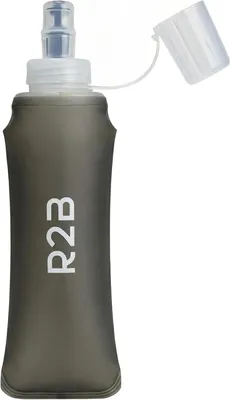 Imagen del producto de Botella plegable, 500 ml, flexible, ideal para deportes y actividades al aire libre