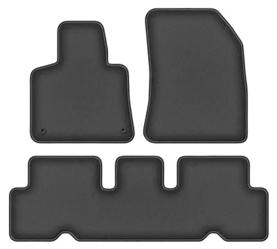 Immagine prodotto di Tappetini in moquette per Citroen C4 Grand Spacetourer 2013-2021 (5 posti) – set 4 pezzi, grigio grafite, su misura – Wielganizator DURBAN