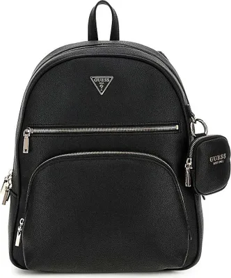 Produktbild von Guess Power Play Large Tech Rucksack in Schwarz für Damen – 26x30x10 CM / Black
