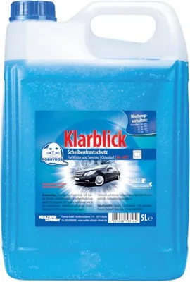 Produktbild von Robbyrob Scheibenfrostschutz Klarblick bis -60°C 5L Kan. 3 Stk