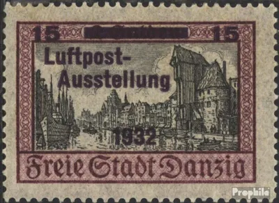Produktbild von Briefmarken Danzig 1932 Mi 232 mit Falz LUPOSTA
