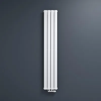 Produktbild von Mai & Mai Badheizkörper flach 180x31cm in Weiß Mittelanschluss Paneelheizkörper Vertikal Handtuchwärmer Badheizung Einlagig Ohne Heizstab