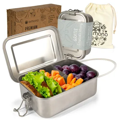 Immagine prodotto di Scatola per il pranzo in acciaio inox da 850 ml