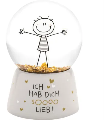 Produktbild von Traumkugel "Hab dich sooo lieb"
