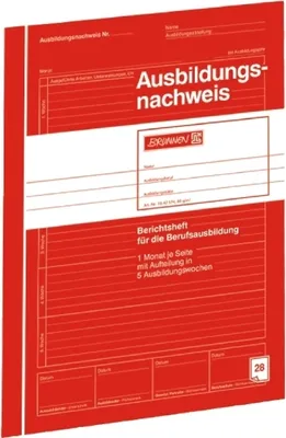 Produktbild von BRUNNEN|Baier und Schneider Heft A4 Ausbildungsnachweis 1W/1S