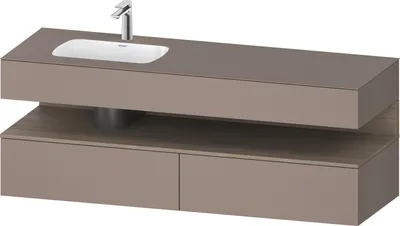 Produktbild von DURAVIT QA4795035430010 QTG EWT KWTU 1600 Wß Hgl. Be