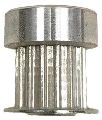Produktbild von Zahnriemenscheibe, P: 5 Mm, 15 Zähne, Riemen 6 Mm, Aluminium, T2, Ozdowski
