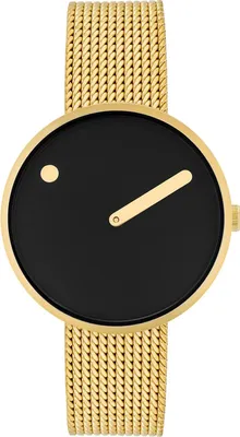 Produktbild von Picto 34087-0914G Black Uni 34mm 5ATM