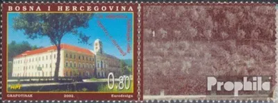 Produktbild von Briefmarken Bosnien - Kroat. Post Mostar 2002 Mi 103Zf mit Zierfeld (kompl.Ausg.) postfrisch Gymnasium