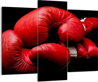 Produktbild von Bild auf Leinwand - Leinwandbild - Sport Handschuhe Leder Wettkampf - 130x100cm - Wand Bild - Wanddeko - Leinwanddruck - Bilder - Kunstdruck - Leinwand bilder - Wandkunst - CB130x100-2211