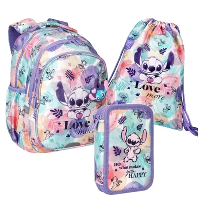 Produktbild von ​Rucksack Set 3-teilig Lilo und Stitch Disney Pastel Coolpack
