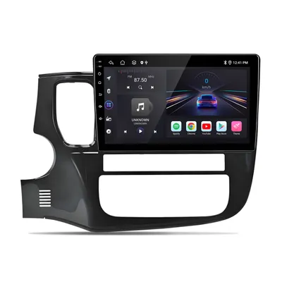 Zdjęcie produktu dla 6+128G Android auto carplay android13 dla Mitsubishi Outlander 2012-2018 10" autoradio Navi SWC DAB+ WIFI 8Kern RDS DSP 2DIN 4GSIM
