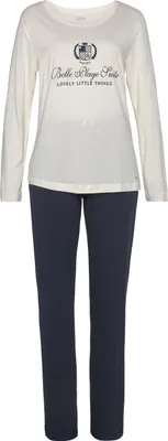 Produktbild von LASCANA Pyjama 2 -teilig dunkelblau Größe 44/46