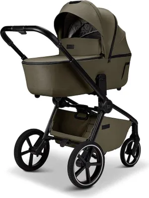 Produktbild von Moon Resea 2.0 Winterset Kombikinderwagen, mit Fußsack und Handmuff, Farbe/Dessin:Moss