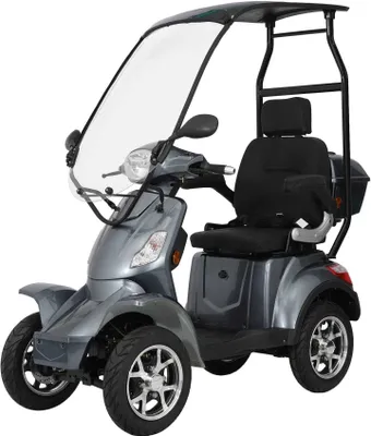 Produktbild von Elektromobil “VITA CARE 4000”, mit Dach, 25 km/h, 50 Kilometer Reichweite, Seniorenmobil, Blei-Gel Akku, E-Roller mit Straßenzulassung, Elektroroller