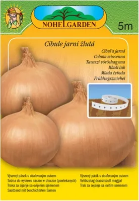 Zdjęcie produktu dla Taśma siewna Cebula dymka VŠETANA, żółta, 5m